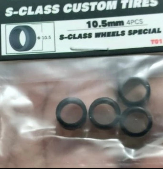 Wheels Carlomo Rubber upgrade Size to 10,5 mm