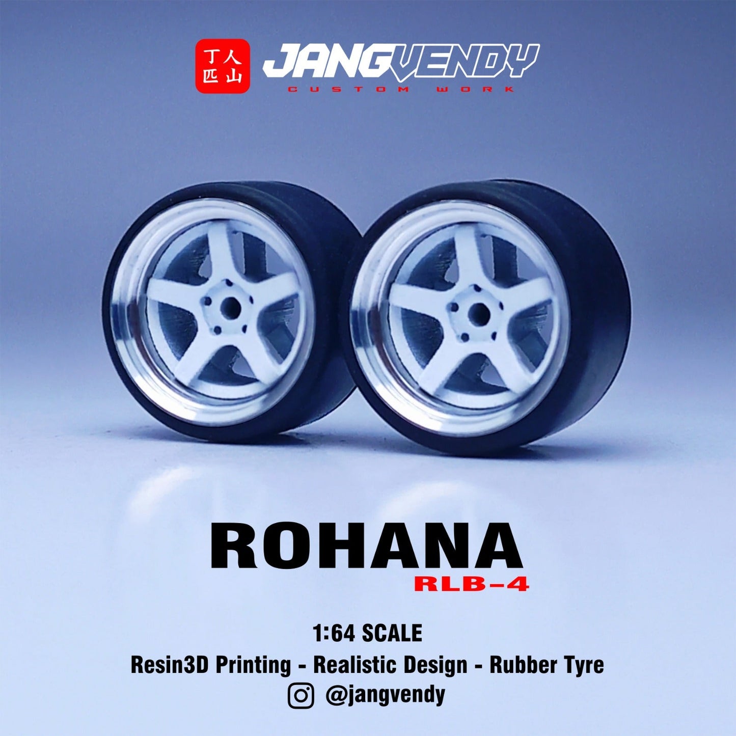 JV Wheels model Rohana RLB-4