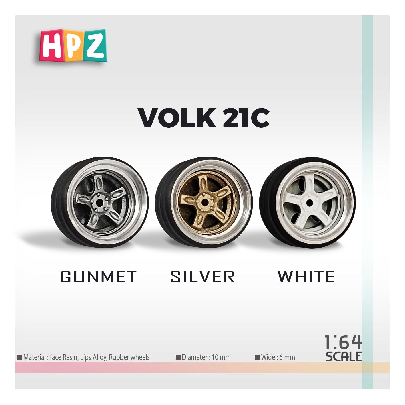 HPZ Wheels Model Volk 21C