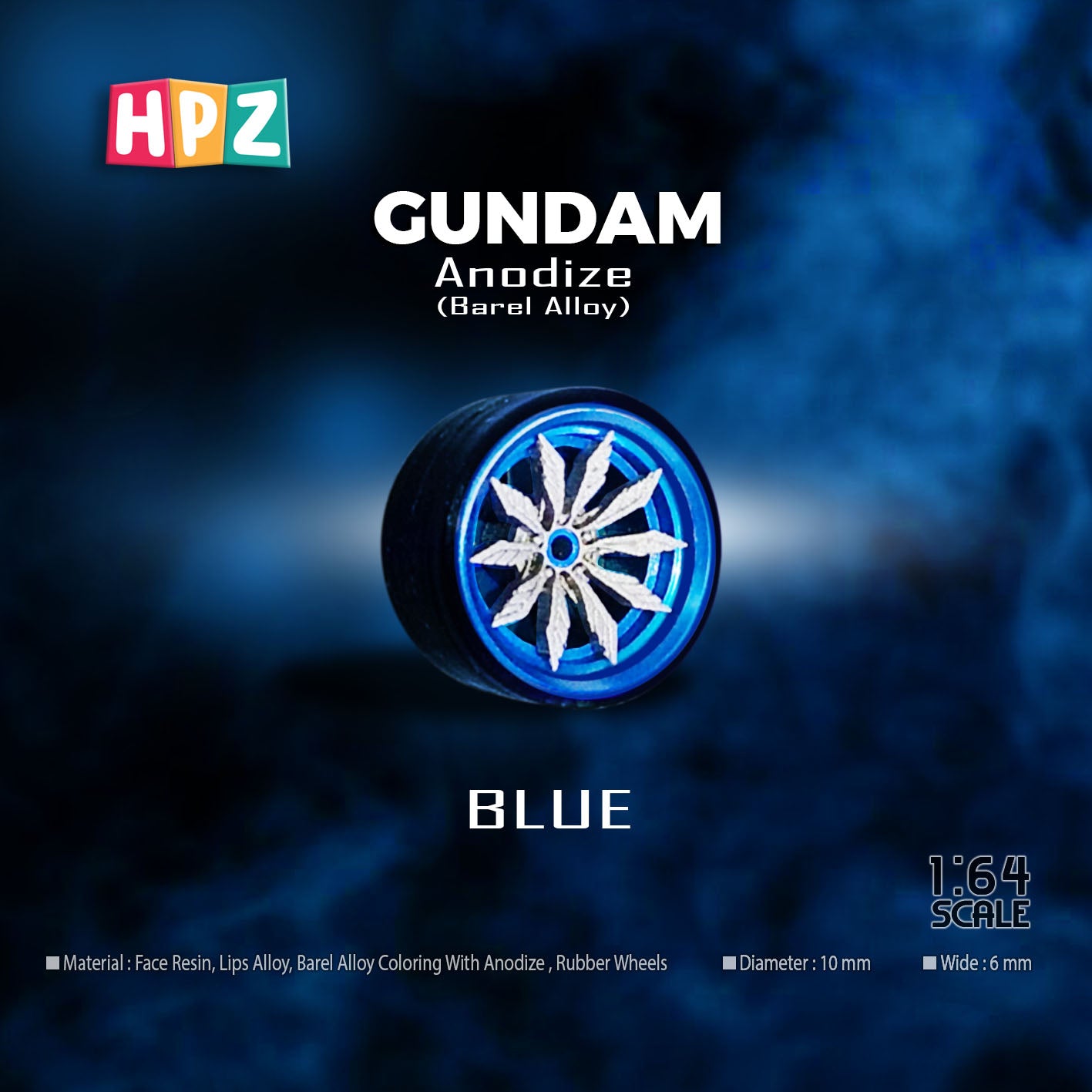 HPZ Wheels Anodize Model Gundam Series