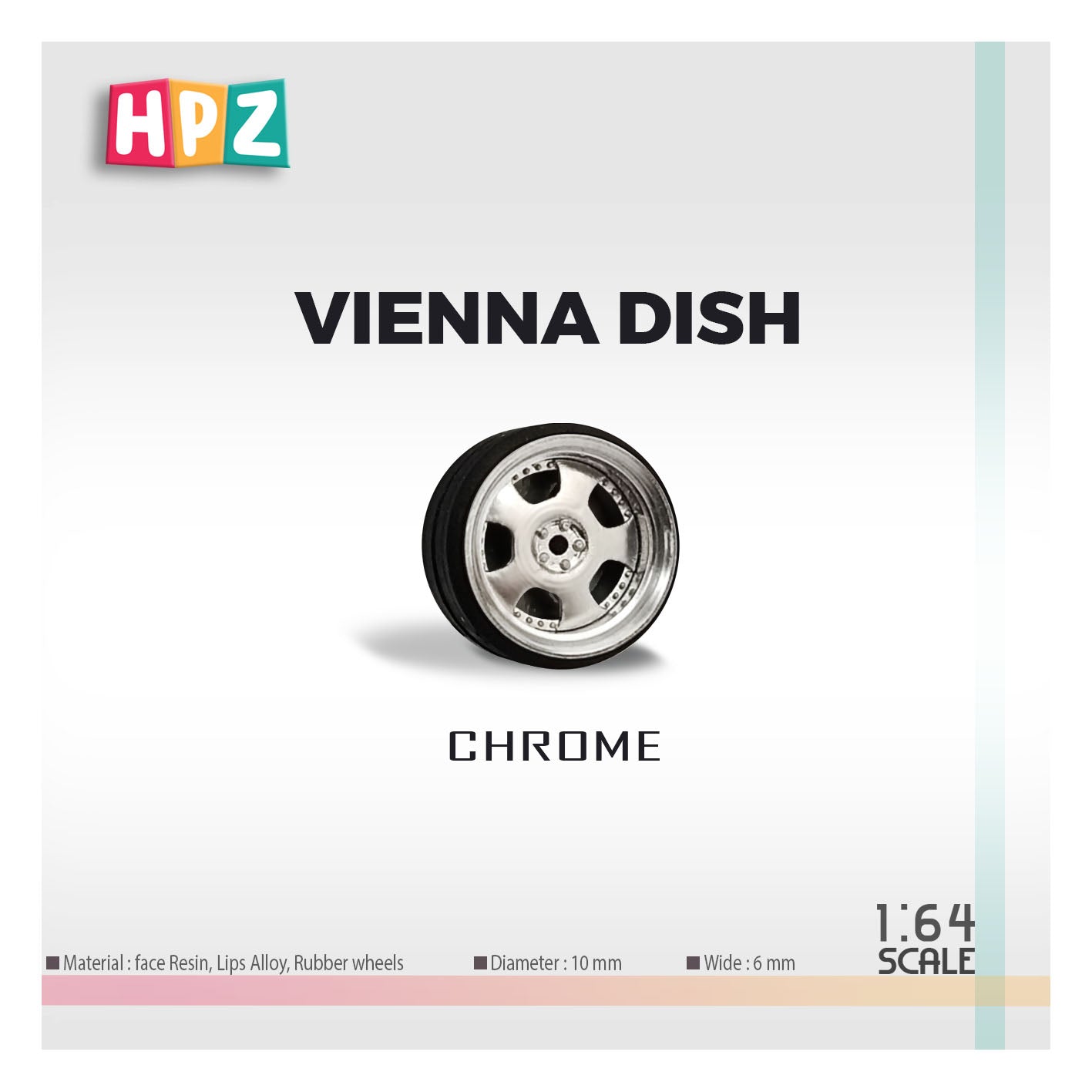 HPZ Wheels Model Vienna Dish