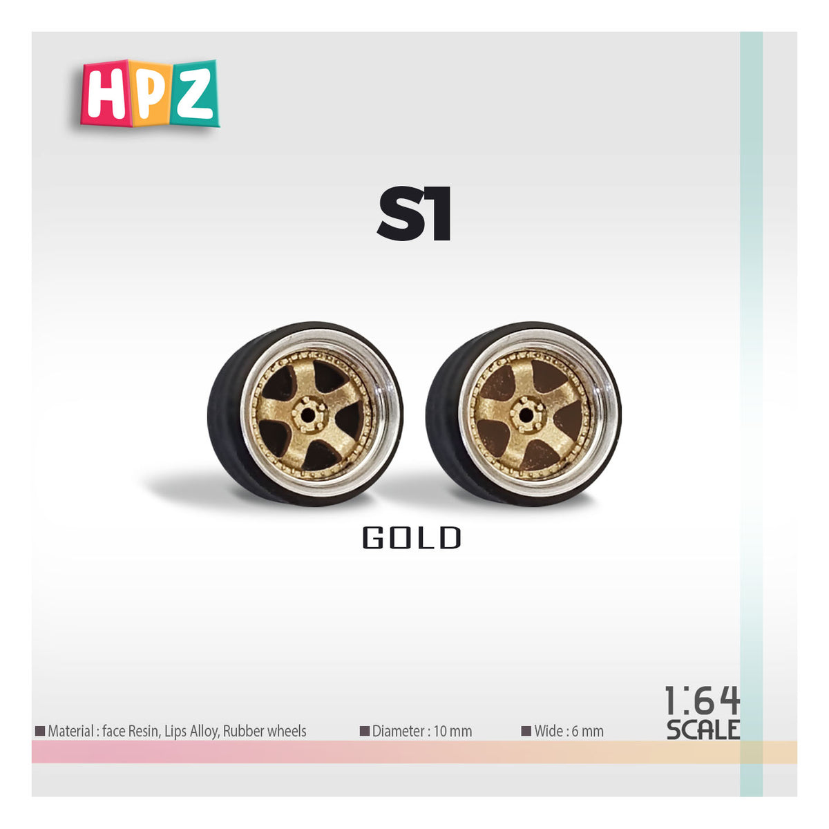 HPZ Wheels Model work Meister S1