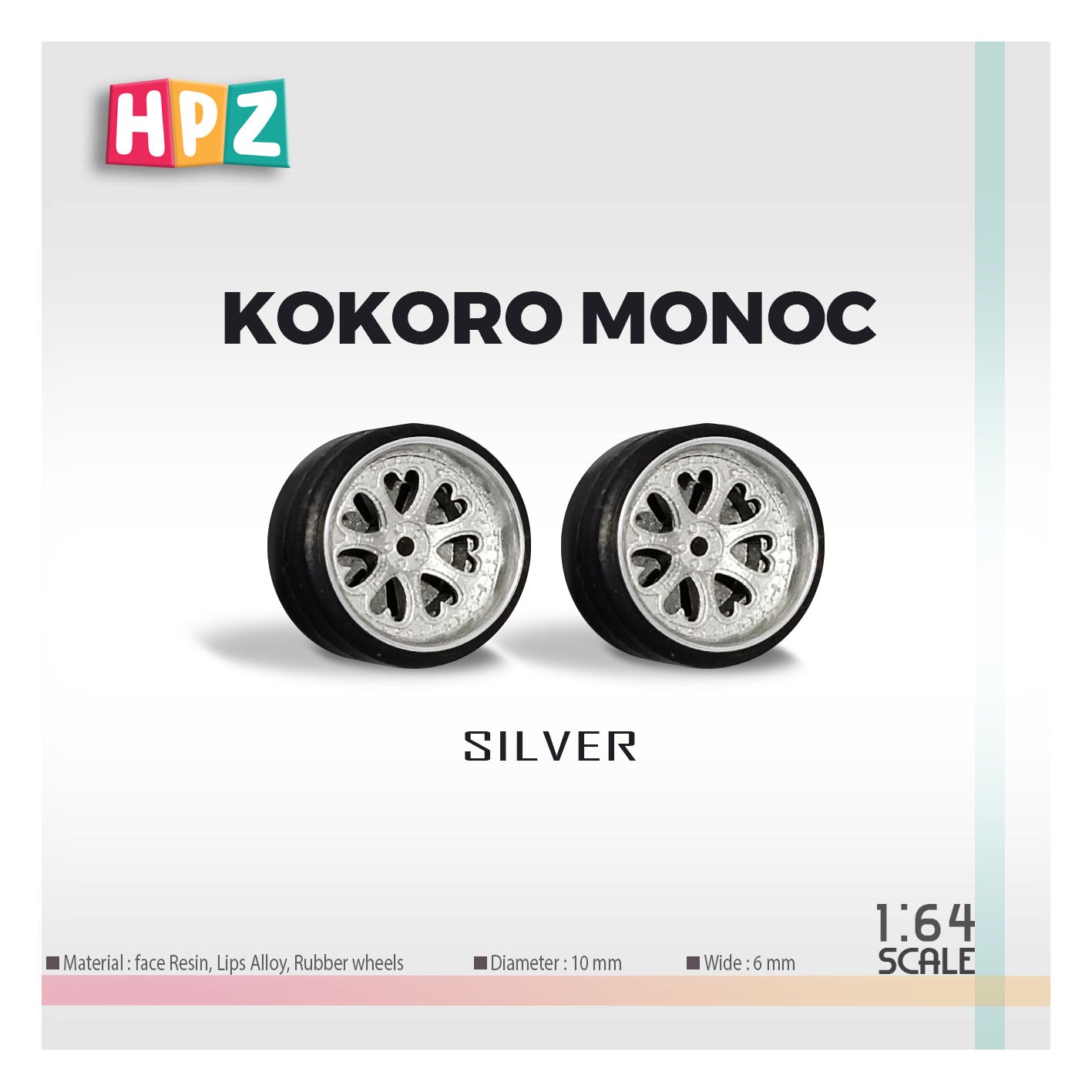 HPZ Wheels Model Kokoro Monoc