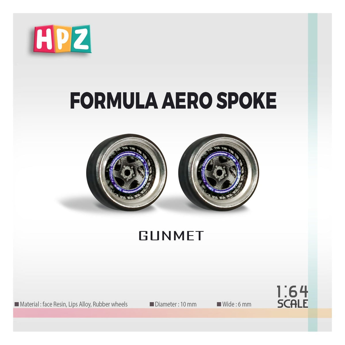 HPZ Wheels Model Formula Aero Spoke