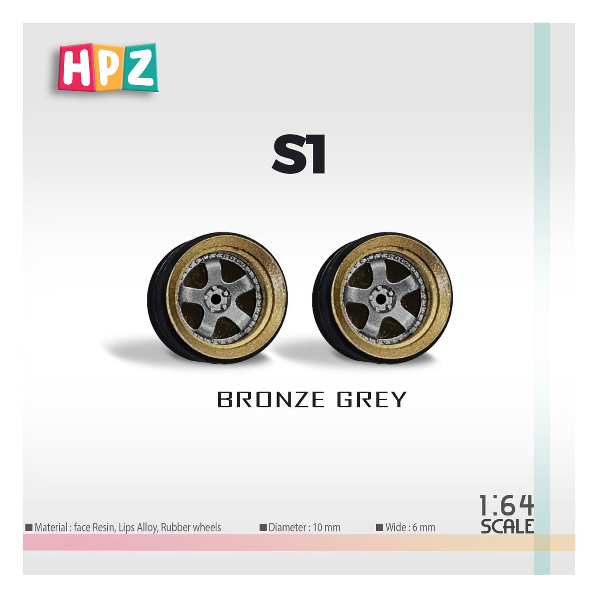 HPZ Wheels Model work Meister S1