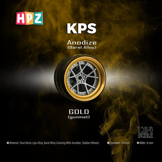 HPZ Wheels Anodize Model KPS