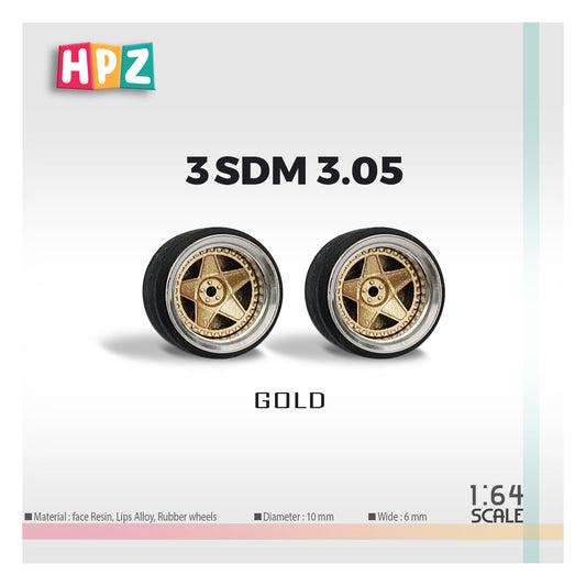 HPZ Wheels Model 3SDM 3.05