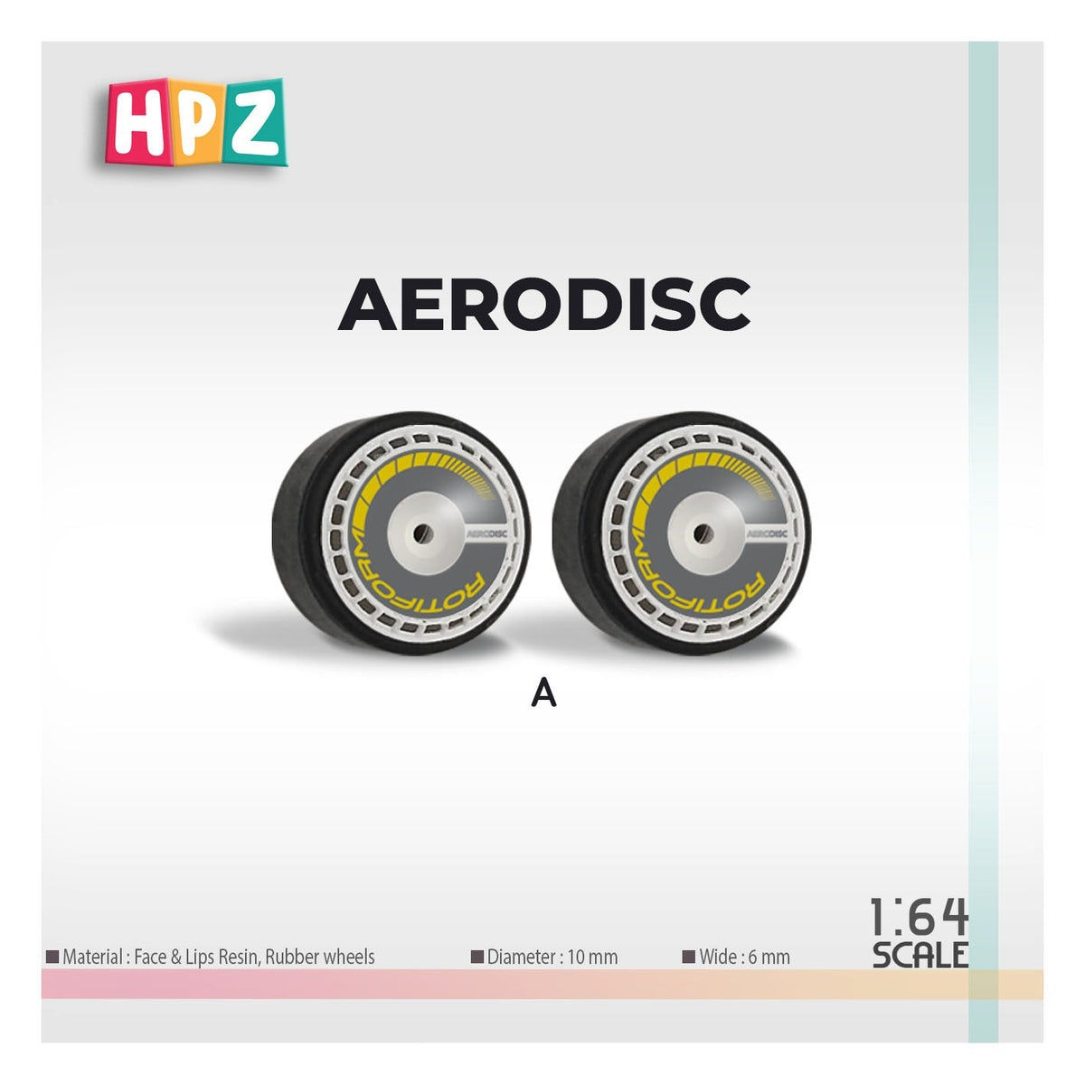 HPZ Wheels Model Rotiform Aerodisc