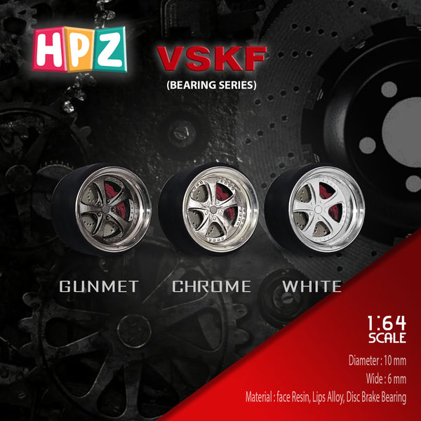 HPZ Wheels Model VSKF Bearing Series