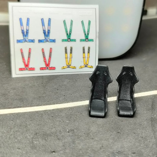 Recaro Seat with detailing - Accessories Sakura Model