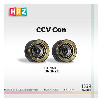 HPZ Wheels Model CCV Concave