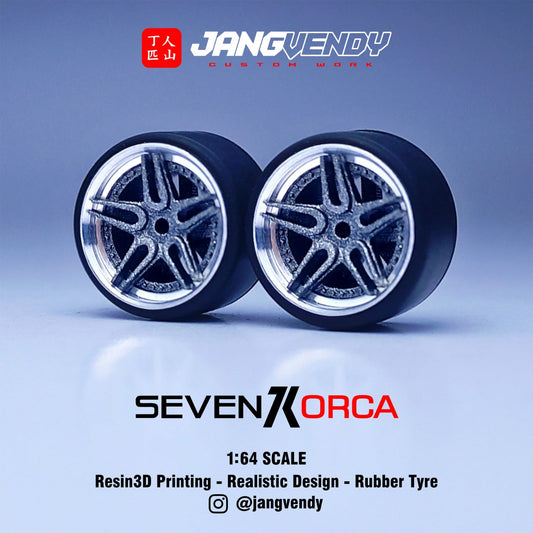 JV Wheels model SevenK Orca