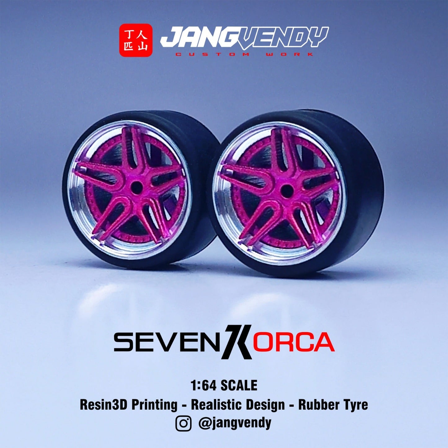 JV Wheels model SevenK Orca