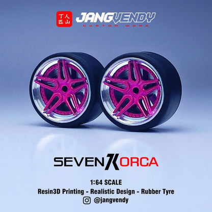 JV Wheels model SevenK Orca