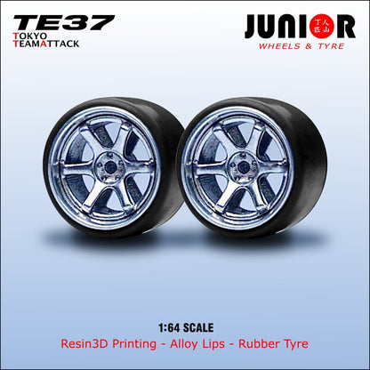 JV Wheels model TE37 Tokyo Time Attack