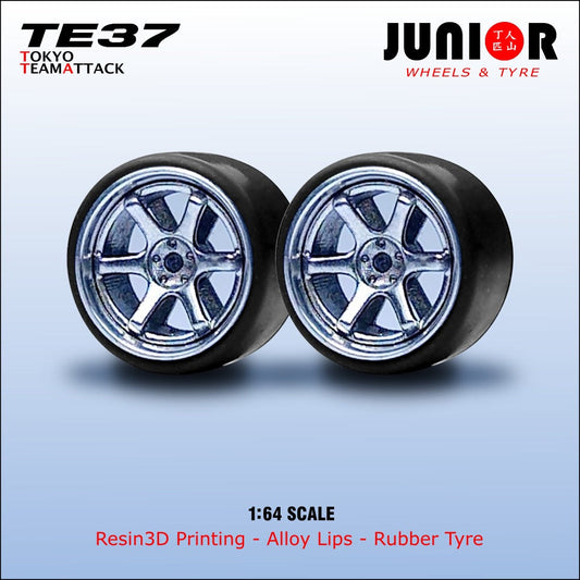 JV Wheels model TE37 Tokyo Time Attack
