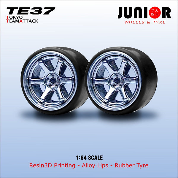 JV Wheels model TE37 Tokyo Time Attack