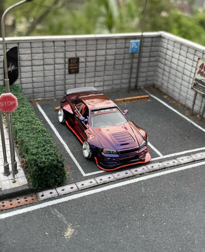 Sakura - Add on Body kit for Hot Wheels Skyline R34