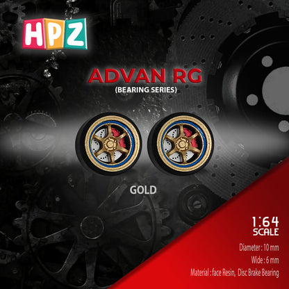 HPZ Wheels Model Advan RG Bearing Series