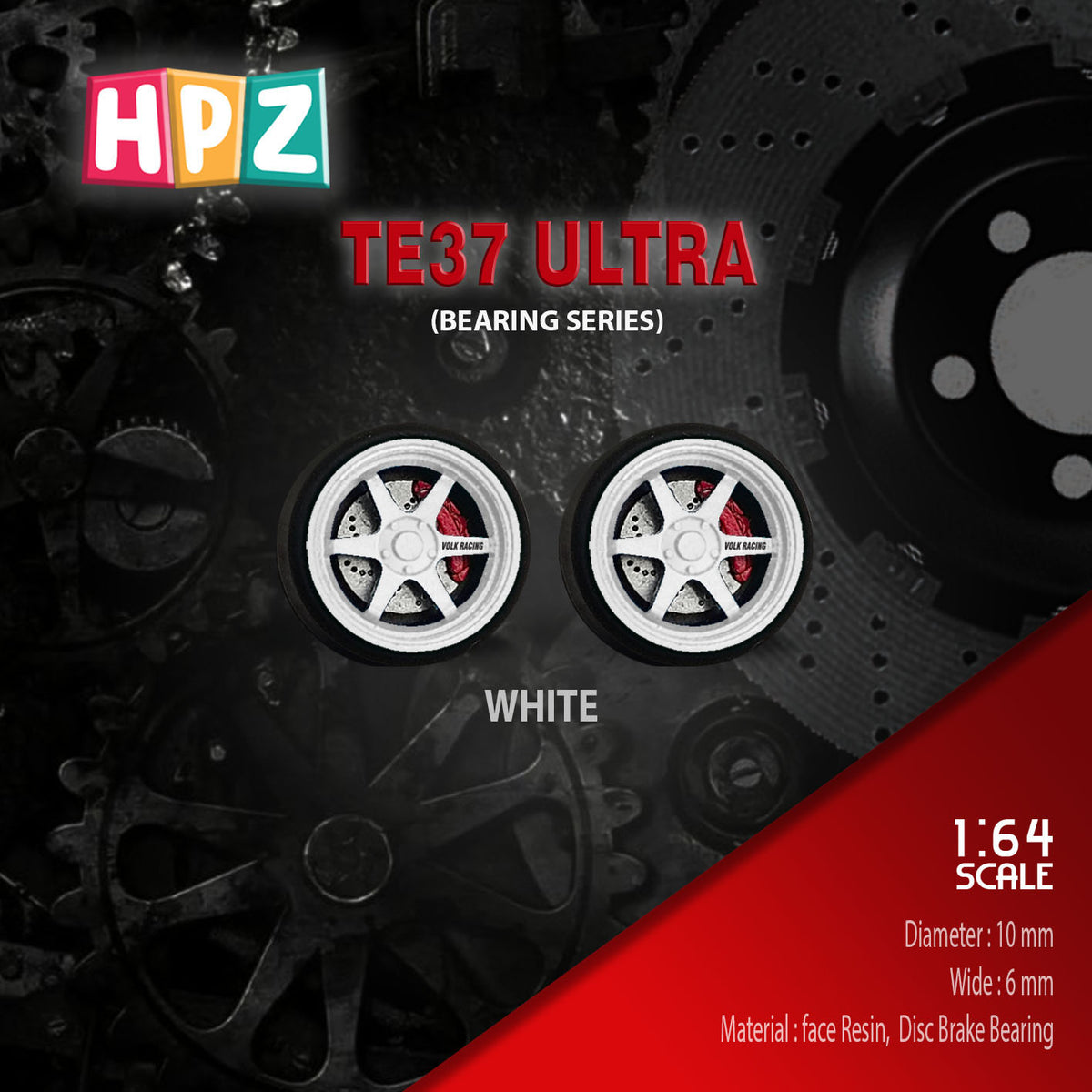 HPZ Wheels Model TE37 Ultra Bearing Series