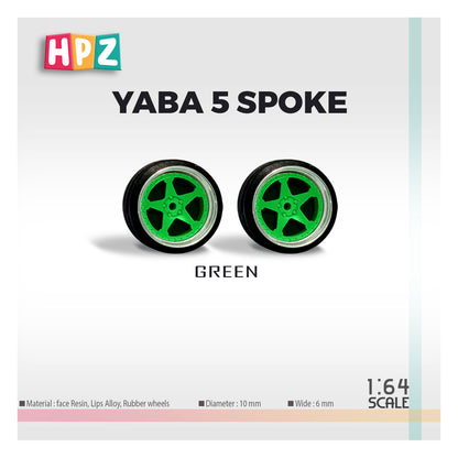 HPZ Wheels Model Yabaking 5 spoke