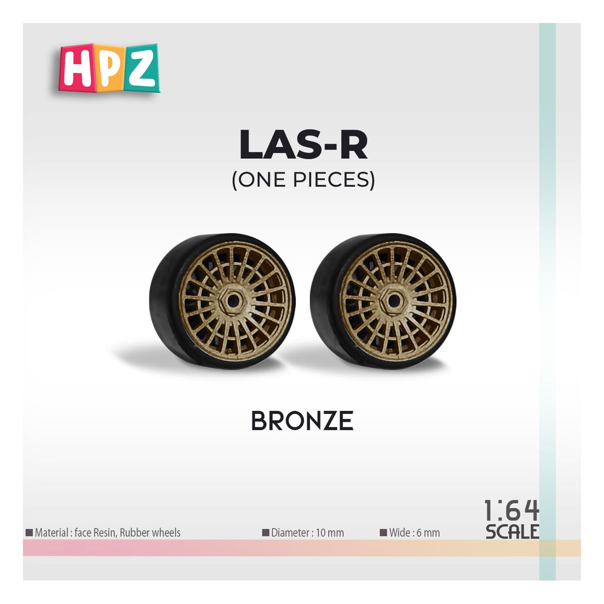 HPZ Wheels Model LAS-R FR