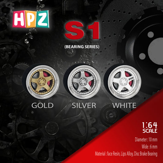 HPZ Wheels Model S1 Meister Bearing Series
