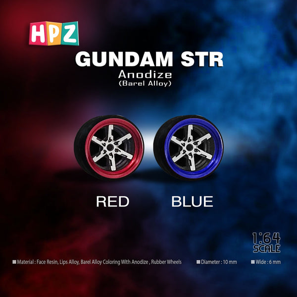 HPZ Wheels Anodize Model Gundam STR