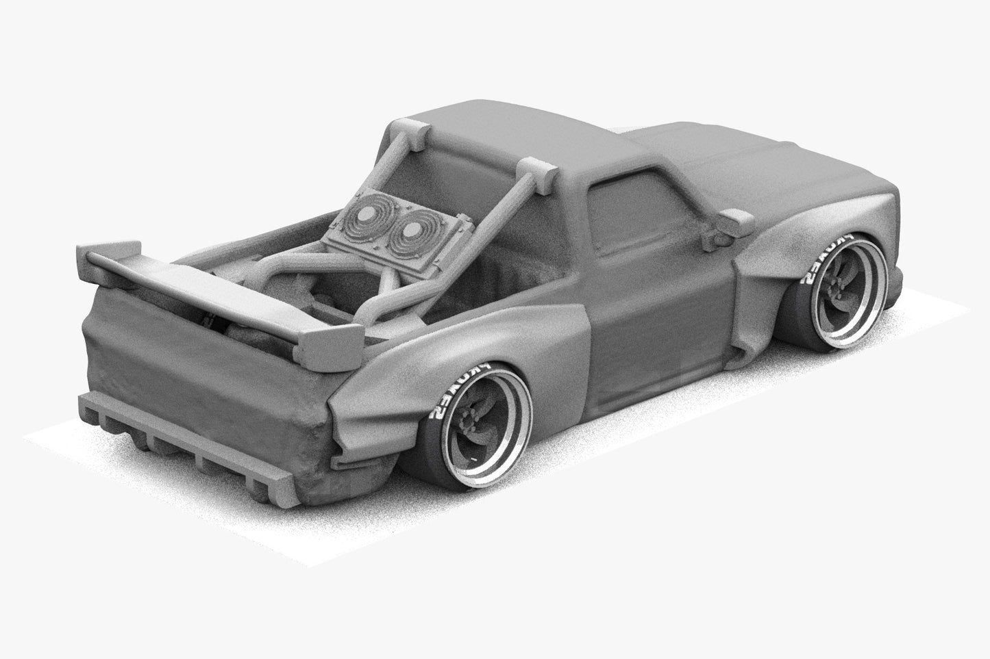 HPZ - Add on Body kit for Hot Wheels 83 Chevy Silverado