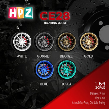 HPZ Wheels Model CE28 Bearing Series