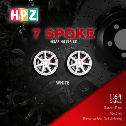 HPZ Wheels Model Spoke 7 Bearing Series