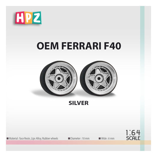 HPZ Wheels Model OEM Ferrari F40