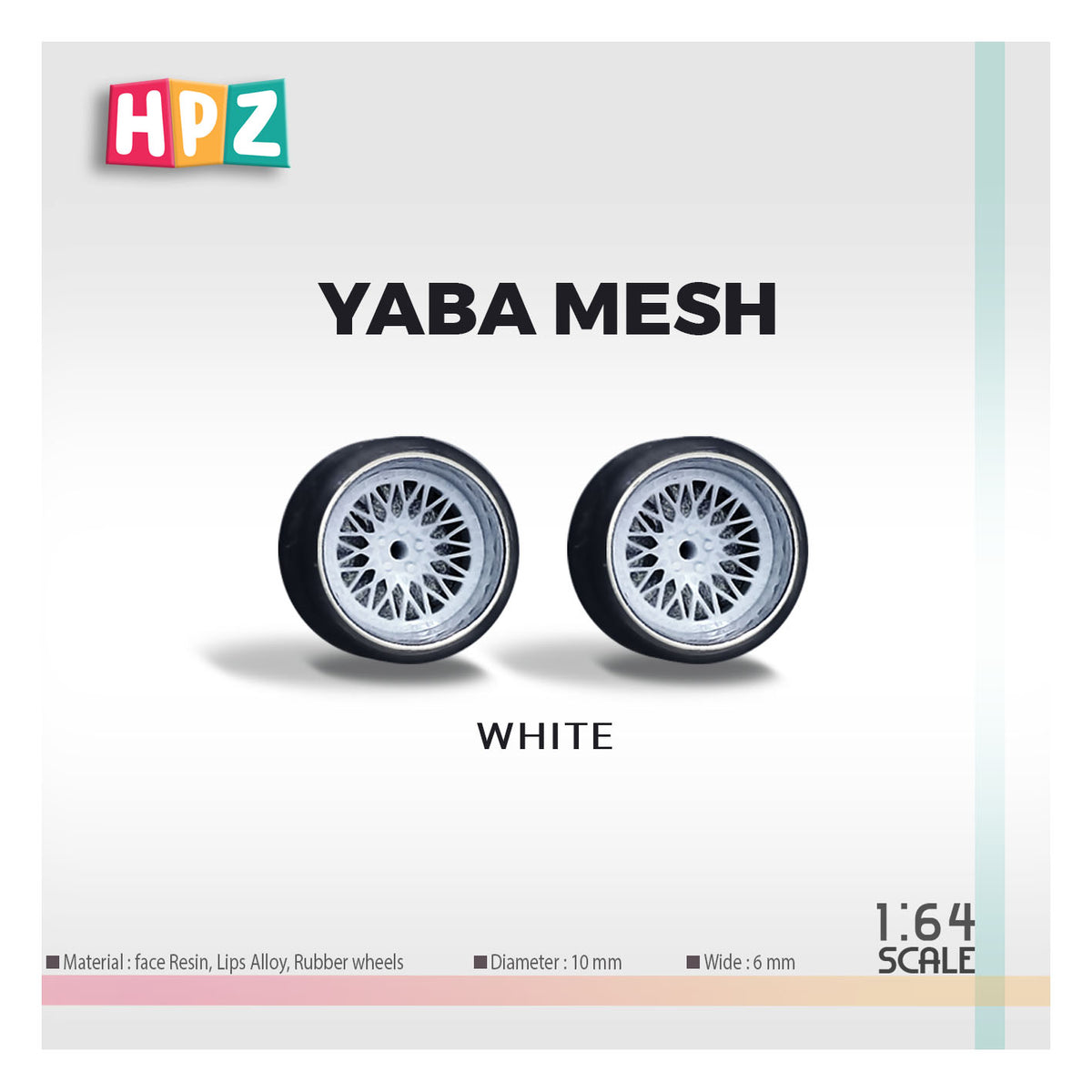 HPZ Wheels Model Yabaking Mesh