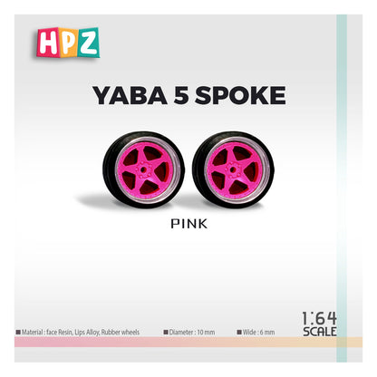 HPZ Wheels Model Yabaking 5 spoke