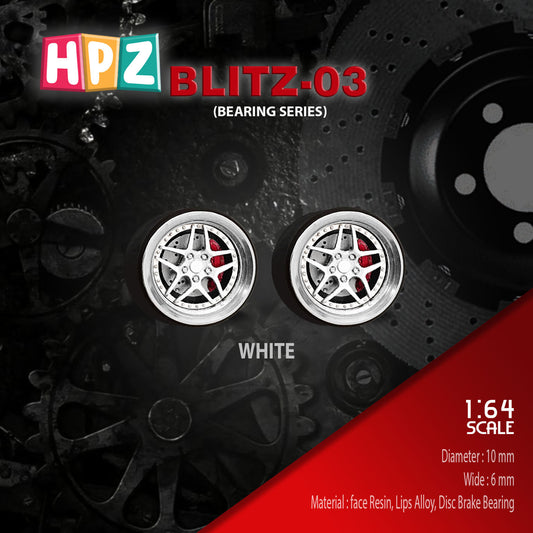 HPZ Wheels Model Blitz 03 Bearing Series