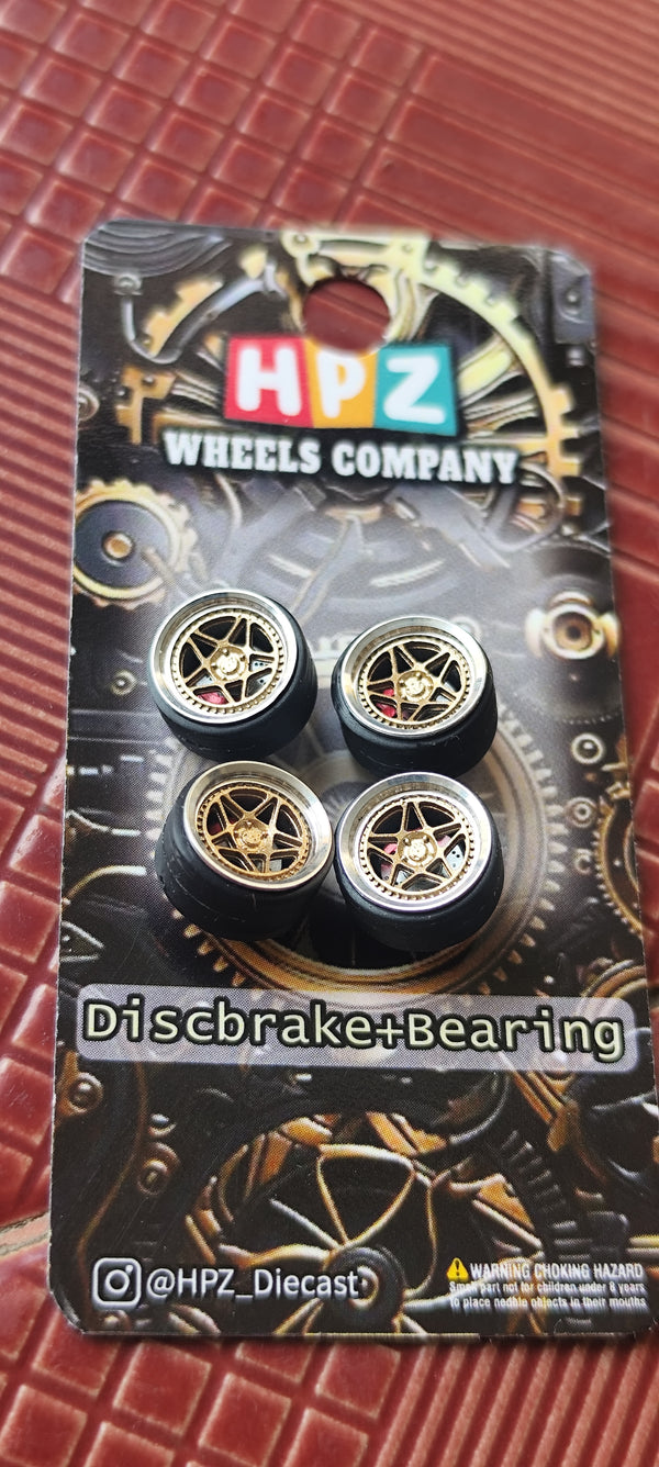 HPZ Wheels Model Fifteen 52 Bearing Series