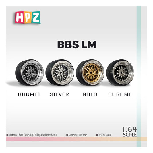 HPZ Wheels Model BBS LM