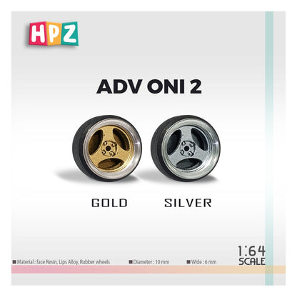 HPZ Wheels Model ADV Oni 2