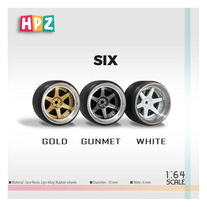 HPZ Wheels Model SIX