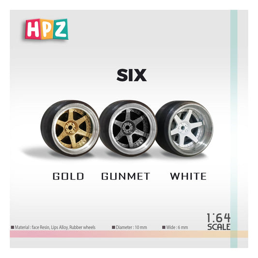 HPZ Wheels Model SIX