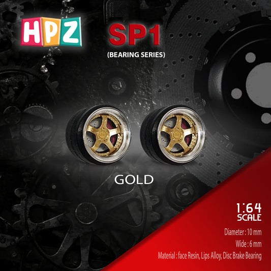 HPZ Wheels Model SP1 Bearing Series