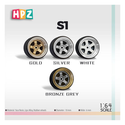 HPZ Wheels Model work Meister S1