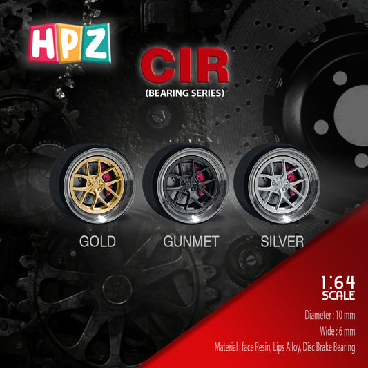 HPZ Wheels Model CIR Bearing Series