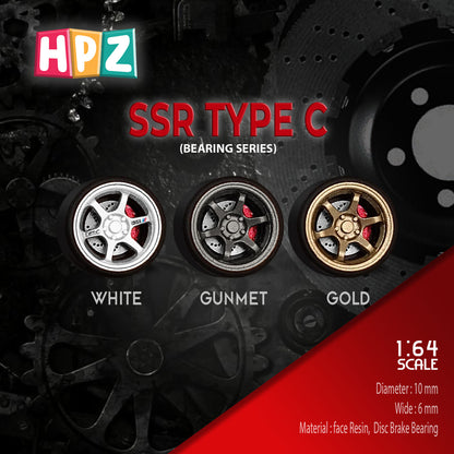 HPZ Wheels Model SSR Type C Bearing Series