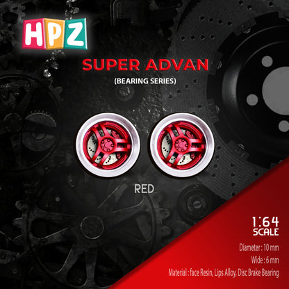 HPZ Wheels Model Super Advan Bearing Series