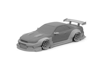 HPZ - Add on Body kit for Hot Wheels R34 V-Spec