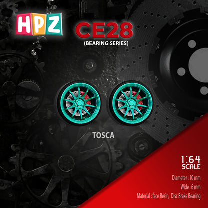 HPZ Wheels Model CE28 Bearing Series