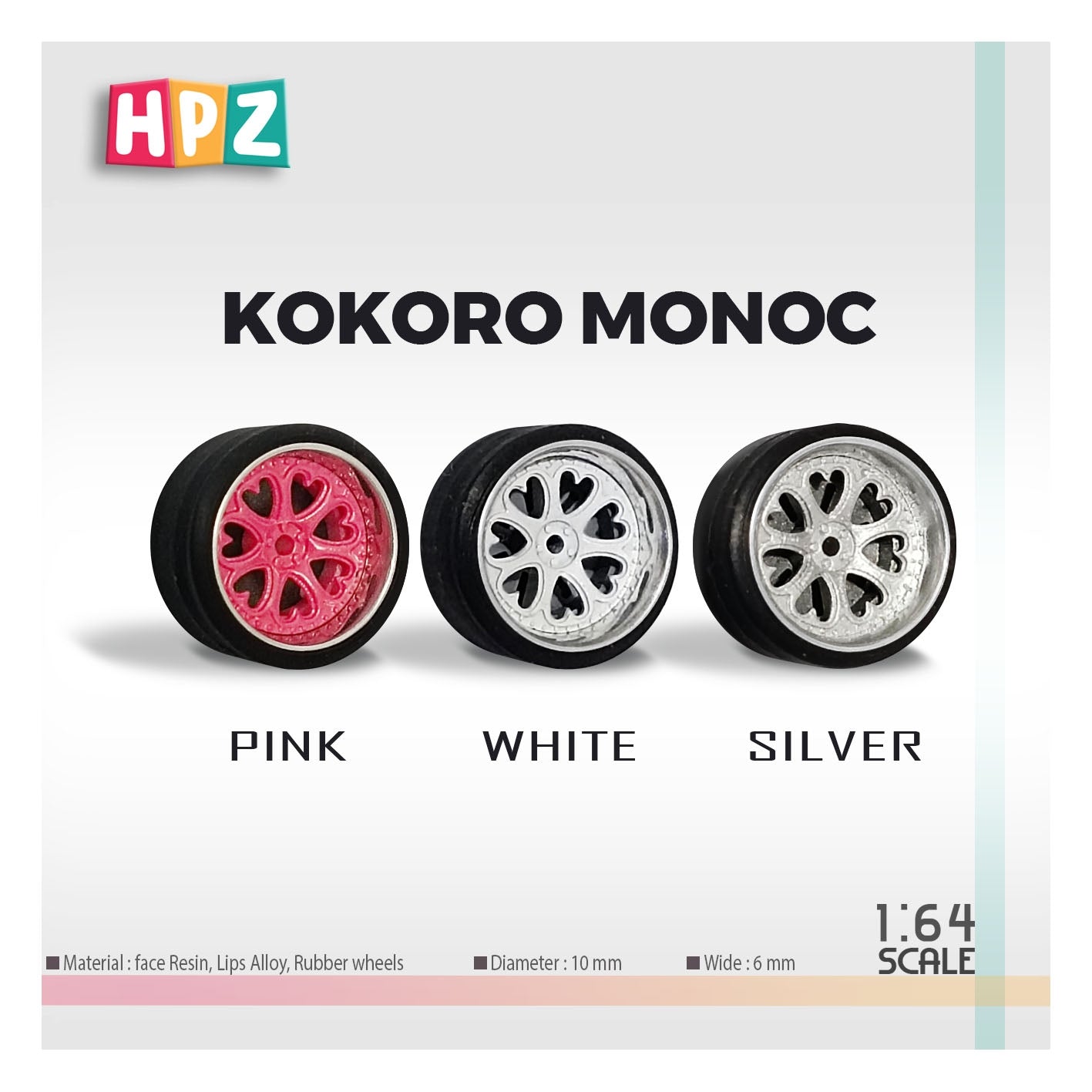 HPZ Wheels Model Kokoro Monoc