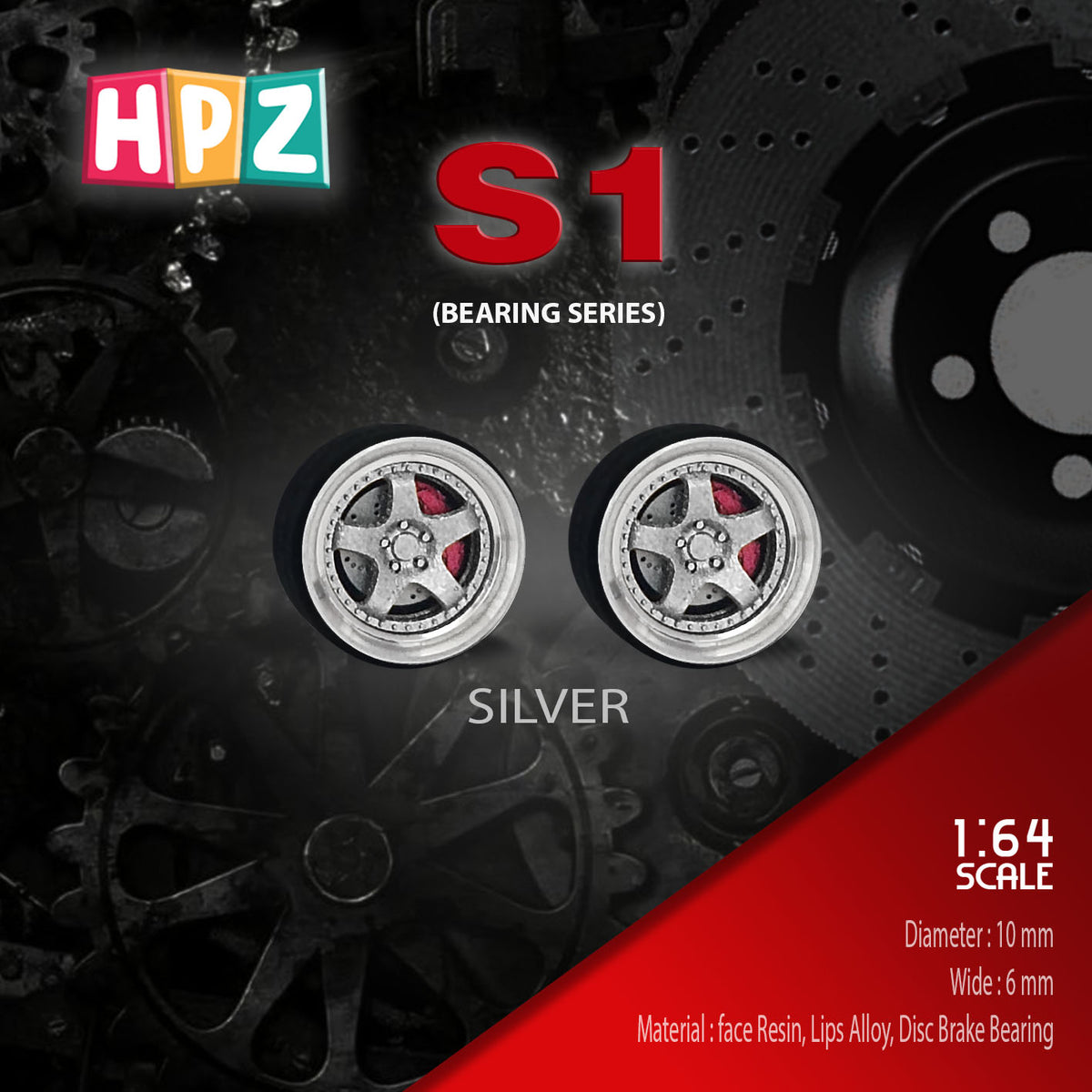 HPZ Wheels Model S1 Meister Bearing Series