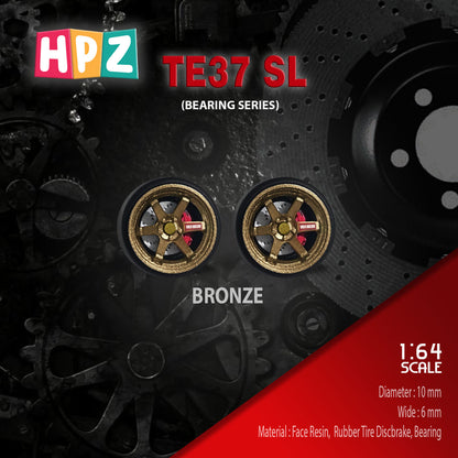HPZ Wheels Model TE37 SL Bearing Series